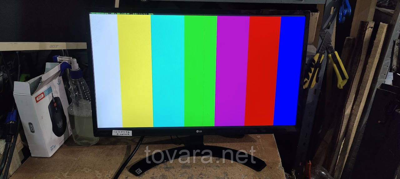 Широкоформатный LED монитор с DVI 24 дюйма LG 24MP58D-P № 23140406/1 ...