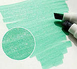 Маркер флуоресцентний з глітером, зелений, фото 4