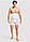 Бандаж чоловічий коригувальний боки живіт талію White 7007 XL Білий, фото 4