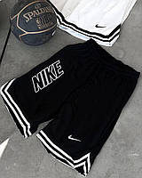 Брендовые мужские шорты / качественные шорты Nike в черном цвете по супер цене