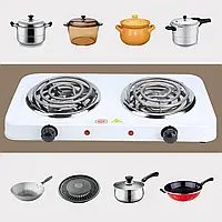 Плита электрическая на две комфорки Double Hotplate BOKO H-003L,2000W 2507 sale !