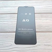 Захисне Скло AG Matte Full Glue для Samsung Galaxy A14/ A145 Матове Чорне