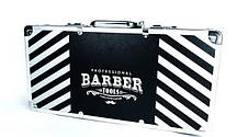 Валіза майстра металева для Barber (срібна)