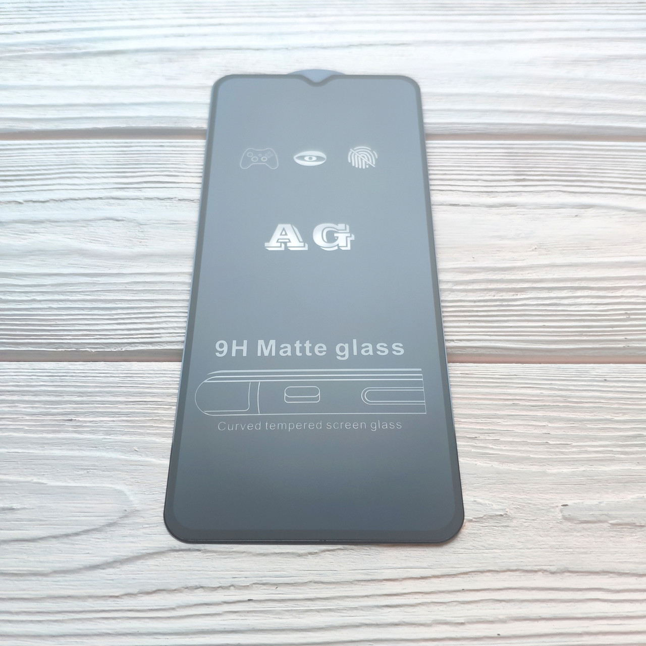 Захисне Скло AG Matte Full Glue для Samsung Galaxy A23 2022 / A235 Матове Чорне