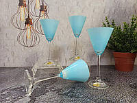 Crystal Bohemia Набор бокалов для мартини эспрессо Pralines Blue 90мл b40916-D5249