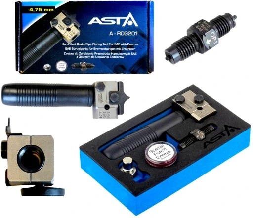 Інструмент для обробки гальмівних шлангів Asta A-ROG201, фото 1