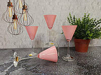 Crystal Bohemia Набор бокалов для мартини эспрессо Pralines Pink 90мл b40916-D5250