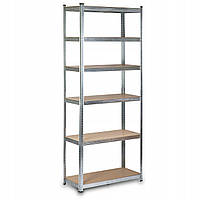 Стелаж металевий Humberg 222x90x40 см макс. 150 кг на полицю