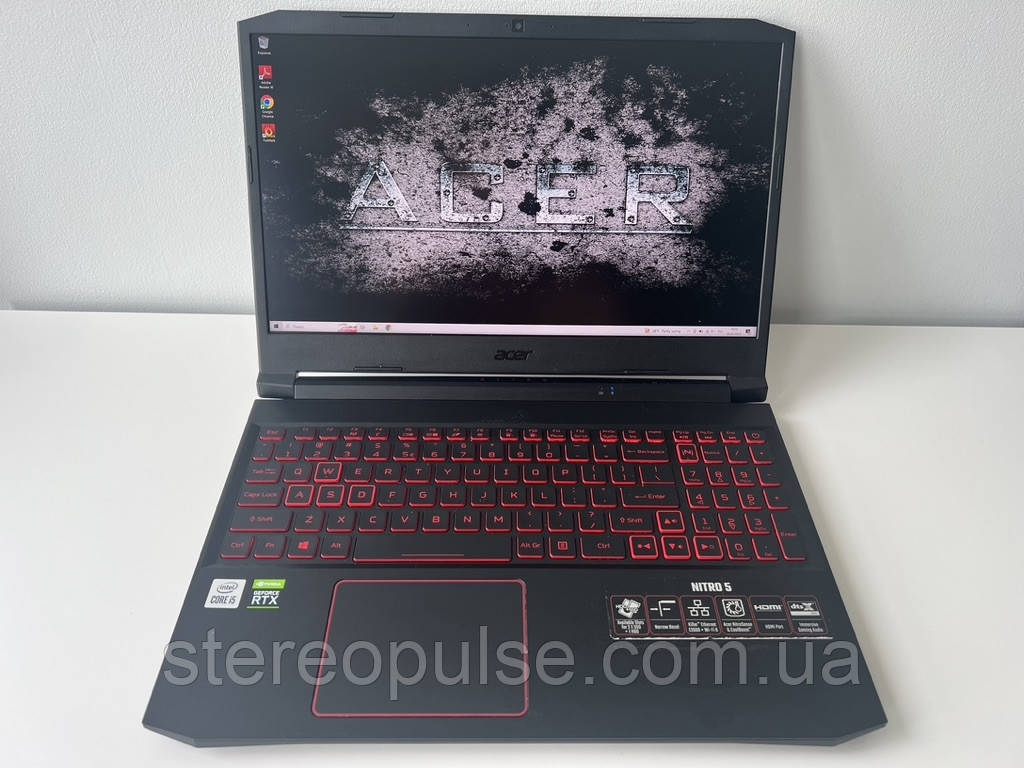 Ігровий ноутбук Acer Nitro 5(N20C1): i5-10300H/ RTX3050(4Gb)/ 16Gb DDR4/ 256Gb SSD