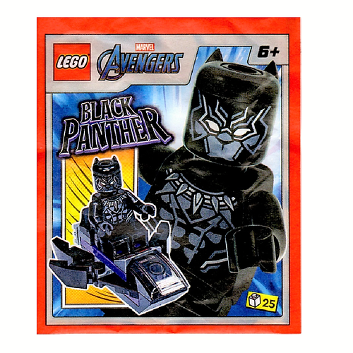 Lego Avengers Super Heroes Marvel Black Panther with Jet: фигурка ...