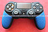 PS4 силіконовий чохол для джойстика Dualshock 4 (Premium) Blue, фото 5
