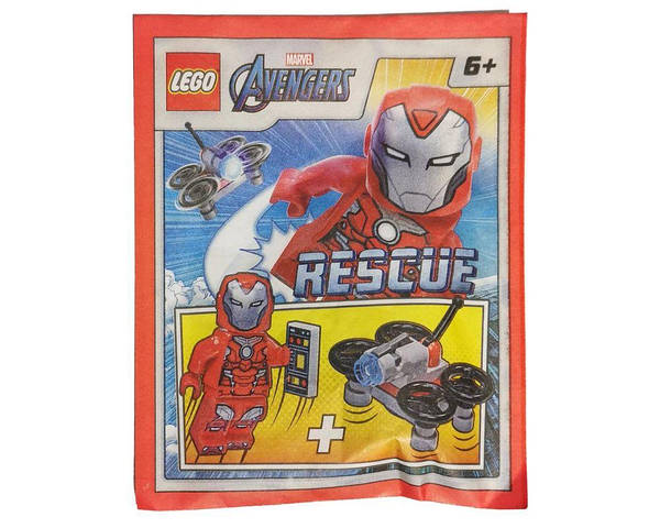 Lego iron man rescue sale