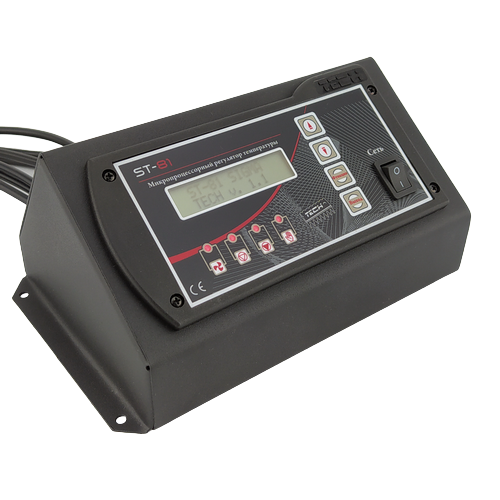 Автоматика для котла на твердому паливі Tech ST-81 Sigma, фото 1