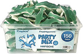 Мармеладні акули Capico Party Mix Haifische 150s 1050g