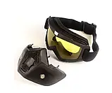 Мото - Лижна захисна маска окуляри. Маска захисна з пилепоглинанням підвищенням різкості для довгої їзди, фото 7