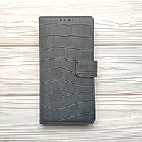 Чохол Сroco для Xiaomi Redmi Note 12S книжка з візитницею Графіт