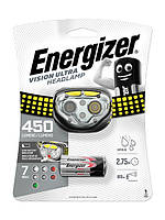 Налобний ліхтар Energizer 450 лм Vision Ultra IPX4