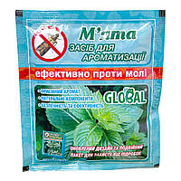 Таблетка від молі із запахом м'яти 10 шт, Global