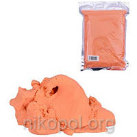 Кинетический песок 1000 грамм оранжевый, в вакуумном пакете