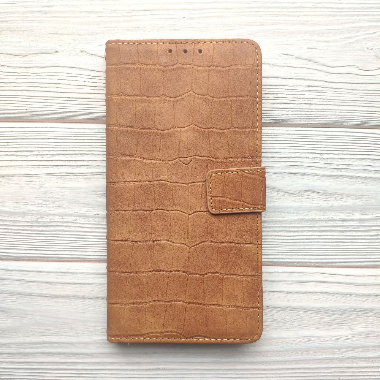 Чохол Сroco для Samsung Galaxy A23 2022 / A235F книжка з візитівкою Коричневий