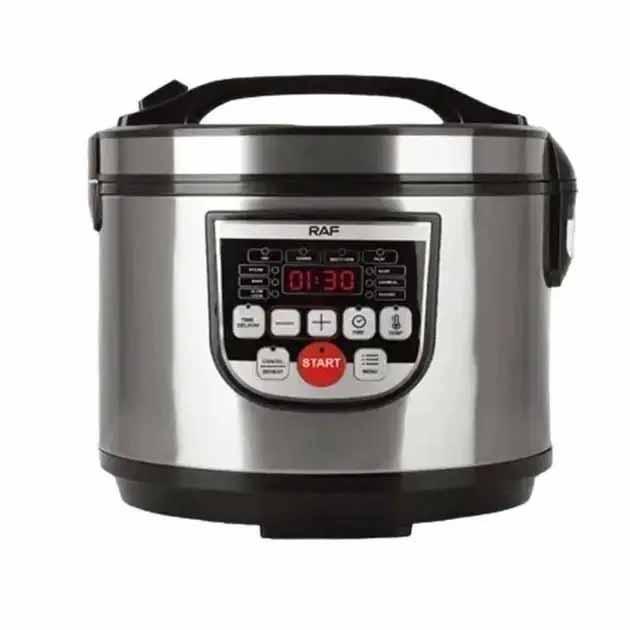 Електрична  мультиварка-рисоварка RAF R.178 з антипригарною чашею 5л 900 вт