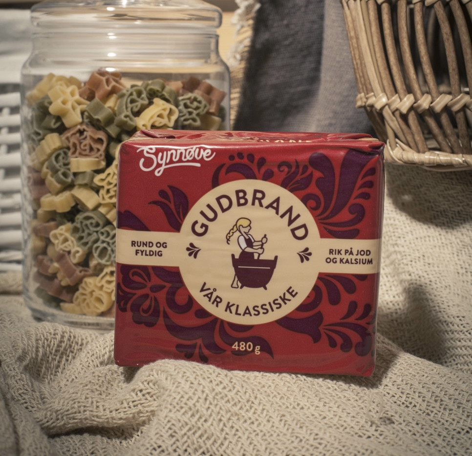 Норвезький карамельний сир "Gudbrand" 480 гр. Норвегія