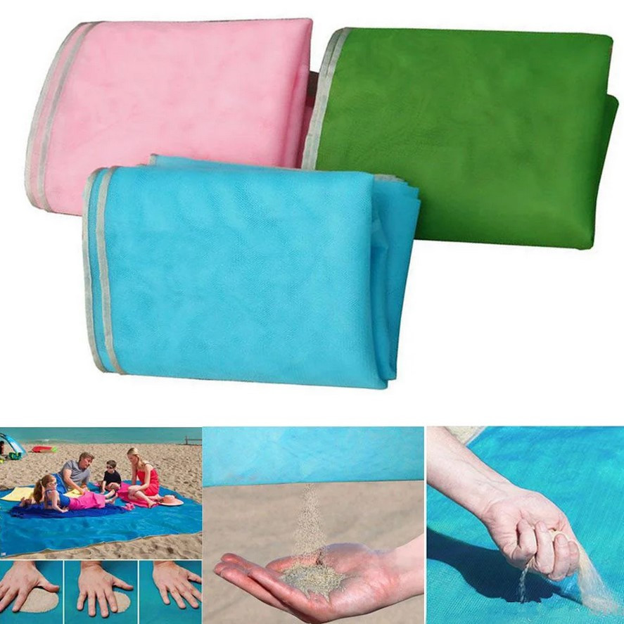 Подстилка для пляжа антипесок Sand Mat 150х200 см, Пляжный коврик ...