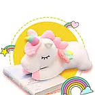 М'яка іграшка Білий Єдиноріг. Дуже великий білий Єдиноріг 80см!