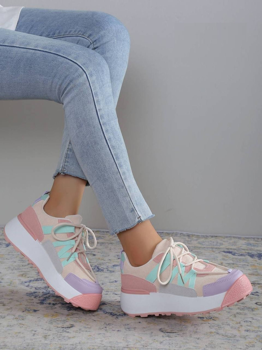 Жіночі кросівки Fashion Corbeau 3999 39 розмір 25 см Рожевий код ID 4558802