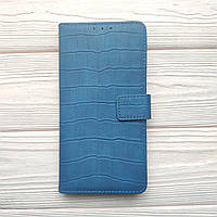 Чохол Сroco для Samsung Galaxy A14 / A145F книжка з візитницею Темно-синій