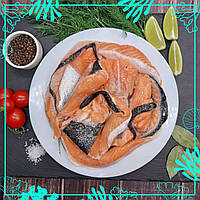 Обрізь лосося на шкірі с/м Преміум