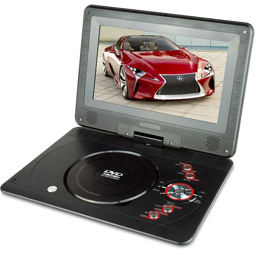Портативный DVD плеер DS1269 12.1", ДВД проигрыватель с экраном ...
