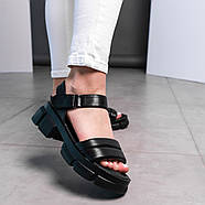 Жіночі сандалі Fashion Tubby 3614 36 розмір 23,5 см Чорний, фото 3