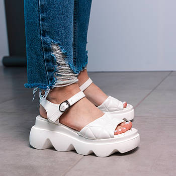 Жіночі сандалі Fashion Penny 3616 37 розмір 24 см Білий