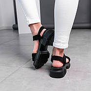 Жіночі сандалі Fashion Sheba 3629 40 розмір 25,5 см Чорний, фото 5