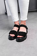 Жіночі сандалі Fashion Sheba 3629 40 розмір 25,5 см Чорний, фото 8