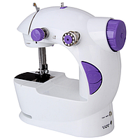 Швейная машинка FHSM 201 с адаптером | Ручная портативная швейная машинка | Мини машинка для шитья