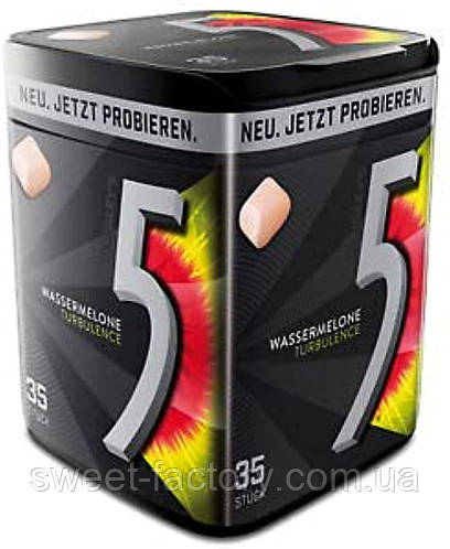 Жвачка Wrigley's 5 Gum Watermelon 35s 75g (ID#1900970326), цена: 275 ...
