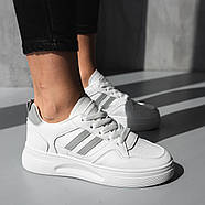 Кросівки жіночі Fashion Carson 3711 37 розмір 23,5 см Білий, фото 6