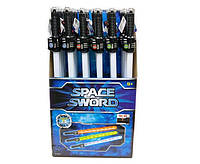 Двухсторонний меч на батарейках Space Sword | Музыкальный меч с подсветкой