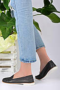 Мокасини туфлі жіночі сірі Т1347, фото 4