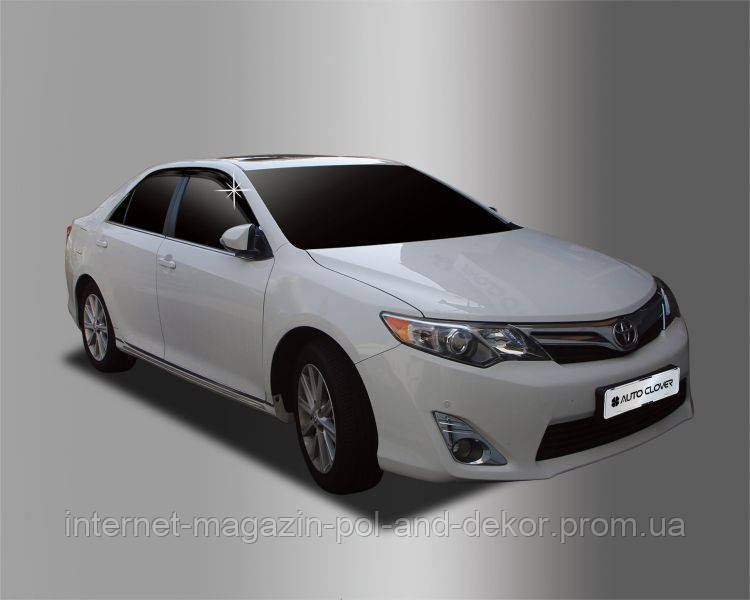 Вітровики, дефлектори вікон Toyota Camry V50 2011-2014 (Autoclover)