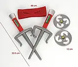 Бойовий набір Черепашки Ніндзя Рафаель маска панцир 2 сюрикена 2 кинджали Саї Рафаель Червоний, фото 4