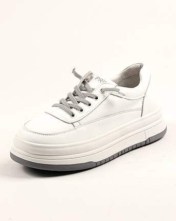 Кросівки літні Prima d'Arte 9927 41 білий шкіра 36, фото 1