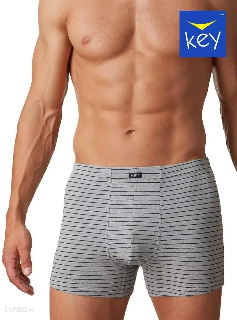 Чоловічі бавовняні боксери KEY MXH 378 A22 Труси чоловічі шорти KEY, спідня білизна для чоловіків