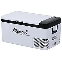 Компресорний автохолодильник Alpicool K18 (18 літрів). Режим роботи +20 °C до -20 °C. 12/24 / 220V
