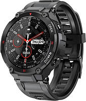 Мужские умные смарт часы Smart Extreme Ultra Black Lemfo K22