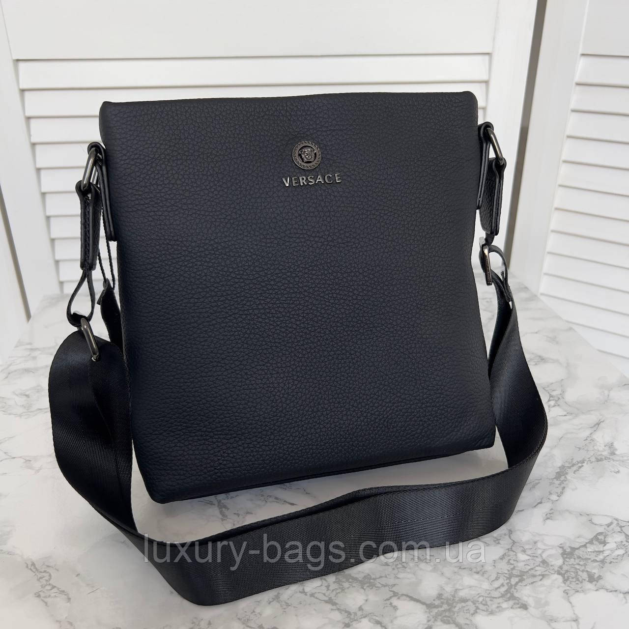 Крута чоловіча сумка через плече Versace