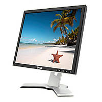 Монітор 17" 1280*1024 Dell 1708FP VGA DVI USB*4 Pivot чорн.+сріб. бу Гар.12міс! A-