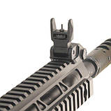 Мушка та цілик низькі, DLG TACTICAL (DLG-166), колір Чорний, знімні на Picatinny, відкидні, фото 3